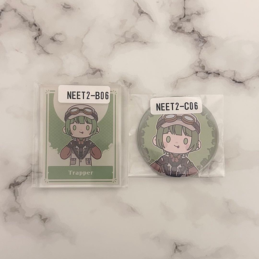 ニート部 かえる ウェブポン 缶バッジ アクリルカード - メルカリ