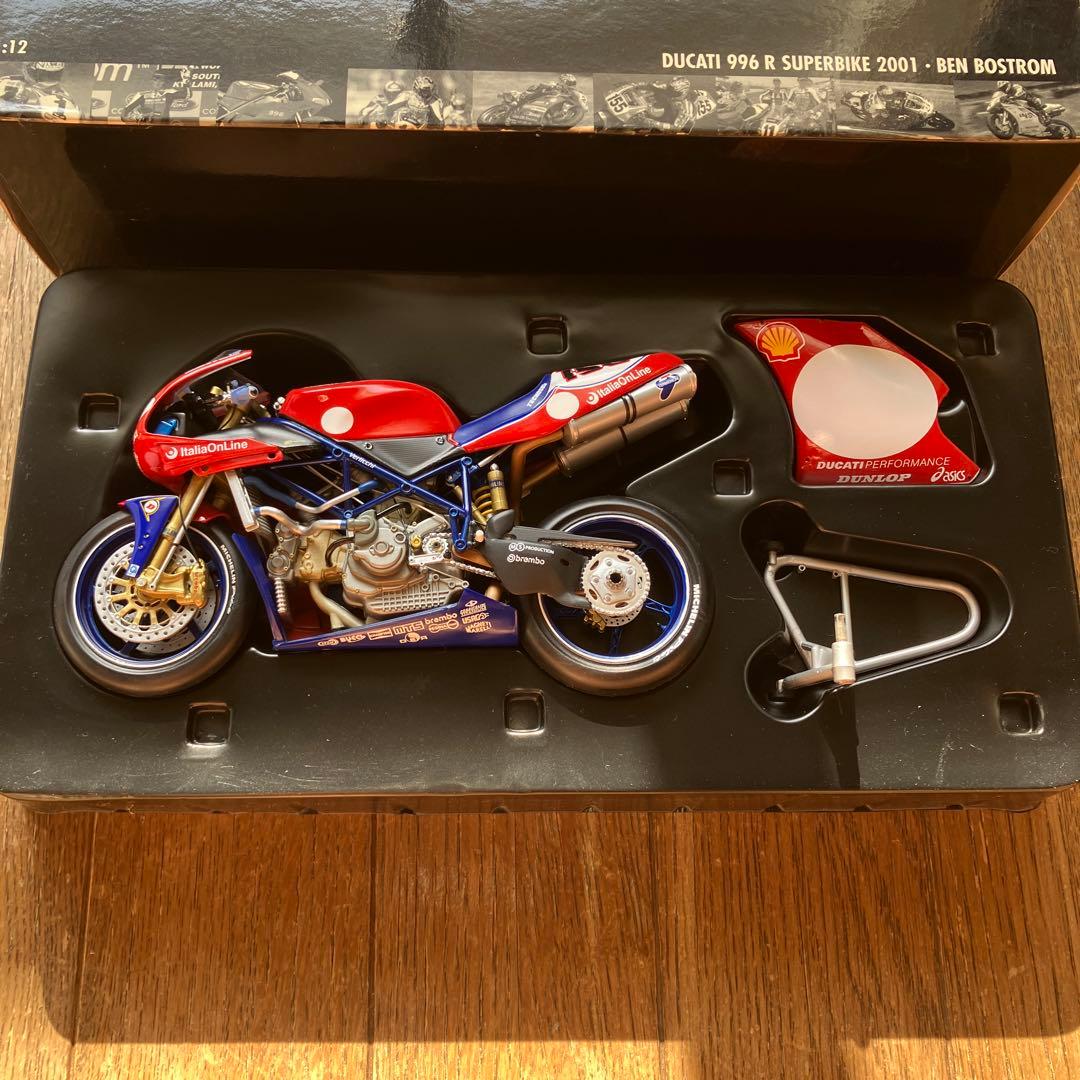 新品・未使用】ミニチャンプス DUCATI 996R 1/12 - メルカリ