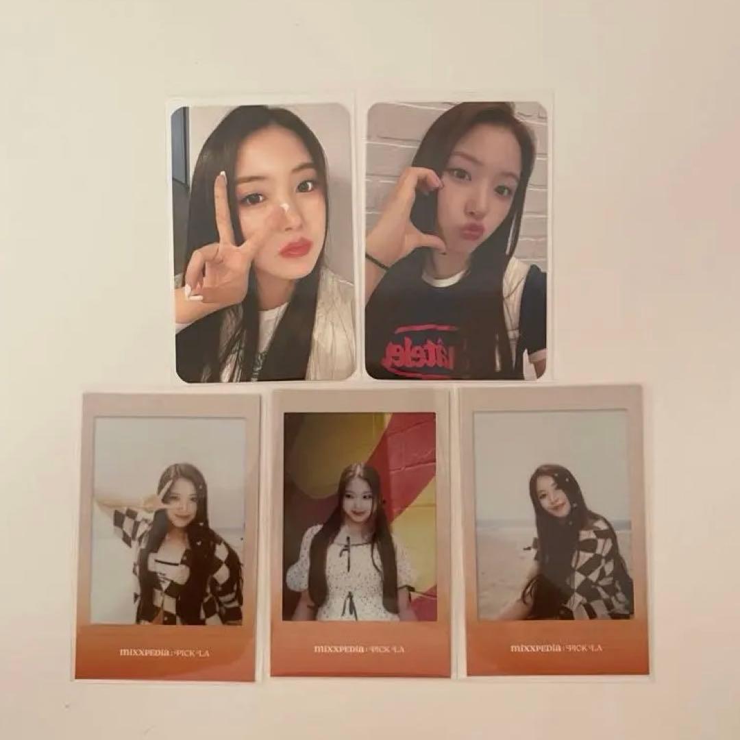 NMIXX ジウ トレカ まとめ売り mixxpedia pick la 特典 - メルカリ