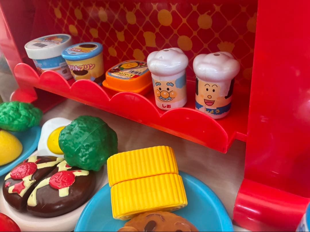 アンパンマン お料理ショー キッチン レジ おままごと まとめ売り