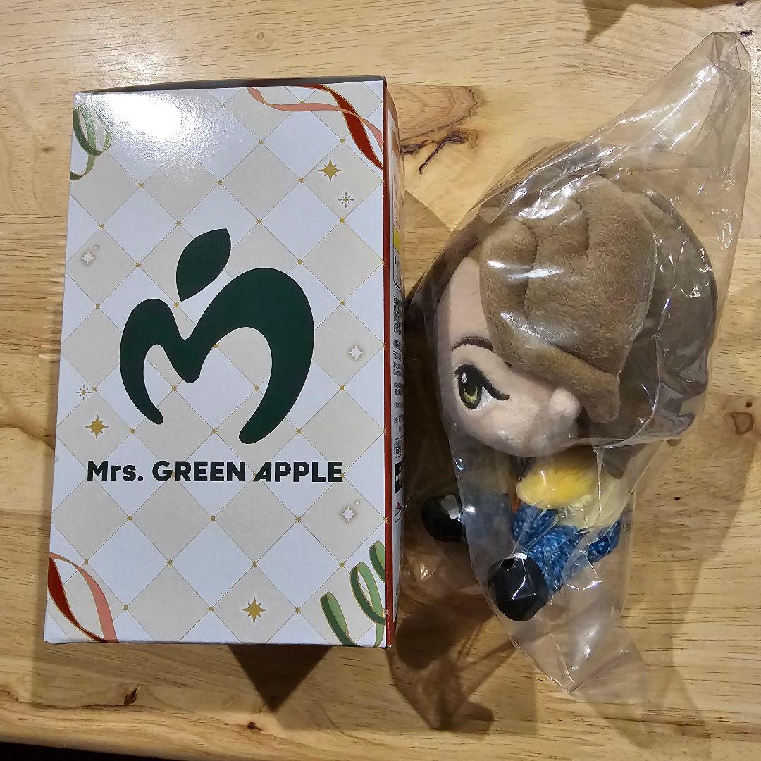 Mrs.GREEN APPLE ミセス 一番くじ A賞ぬいぐるみ 藤澤涼架 - メルカリ