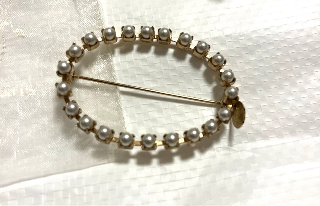 Junco Parisジュンコパリ パール オーバル ブローチ IENA - メルカリ