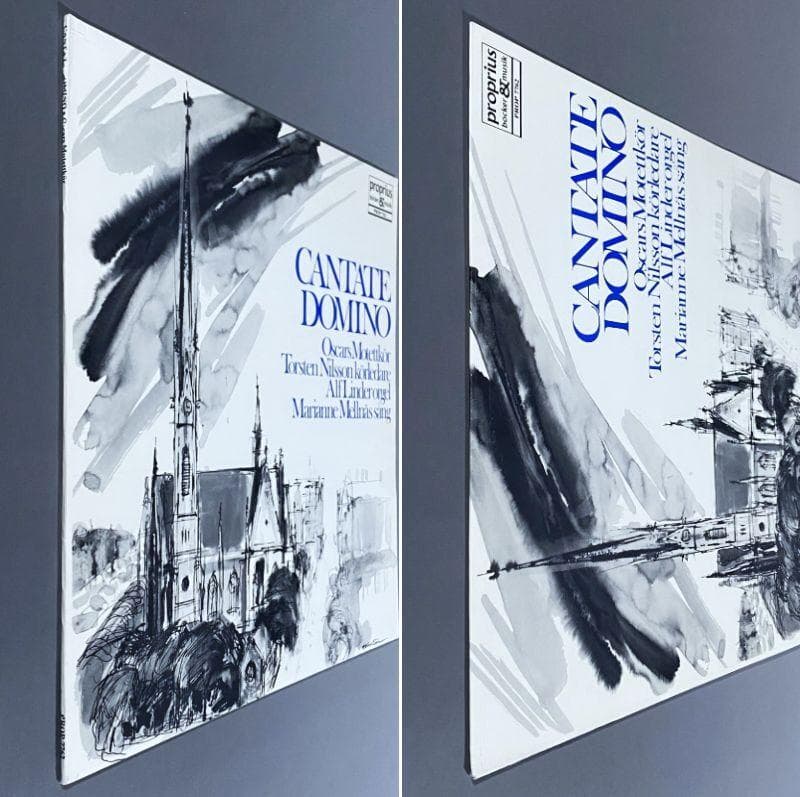 ★至高の名作【SWE完全初出／白地青文字ジャケ／極上美品】 カンターテ・ドミノ