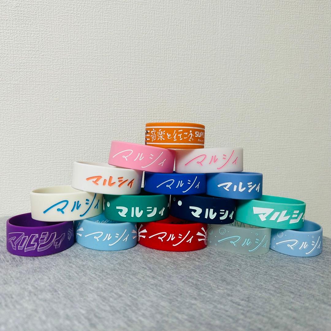 マルシィ ラバーバンド まとめ売り マルシィ グッズ ラバーバンド - メルカリ