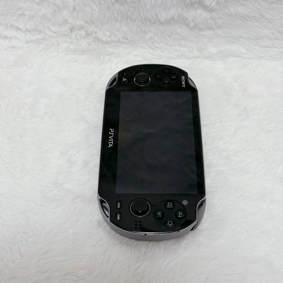 PS Vita 本体 PCH-1100 ブラック - メルカリ