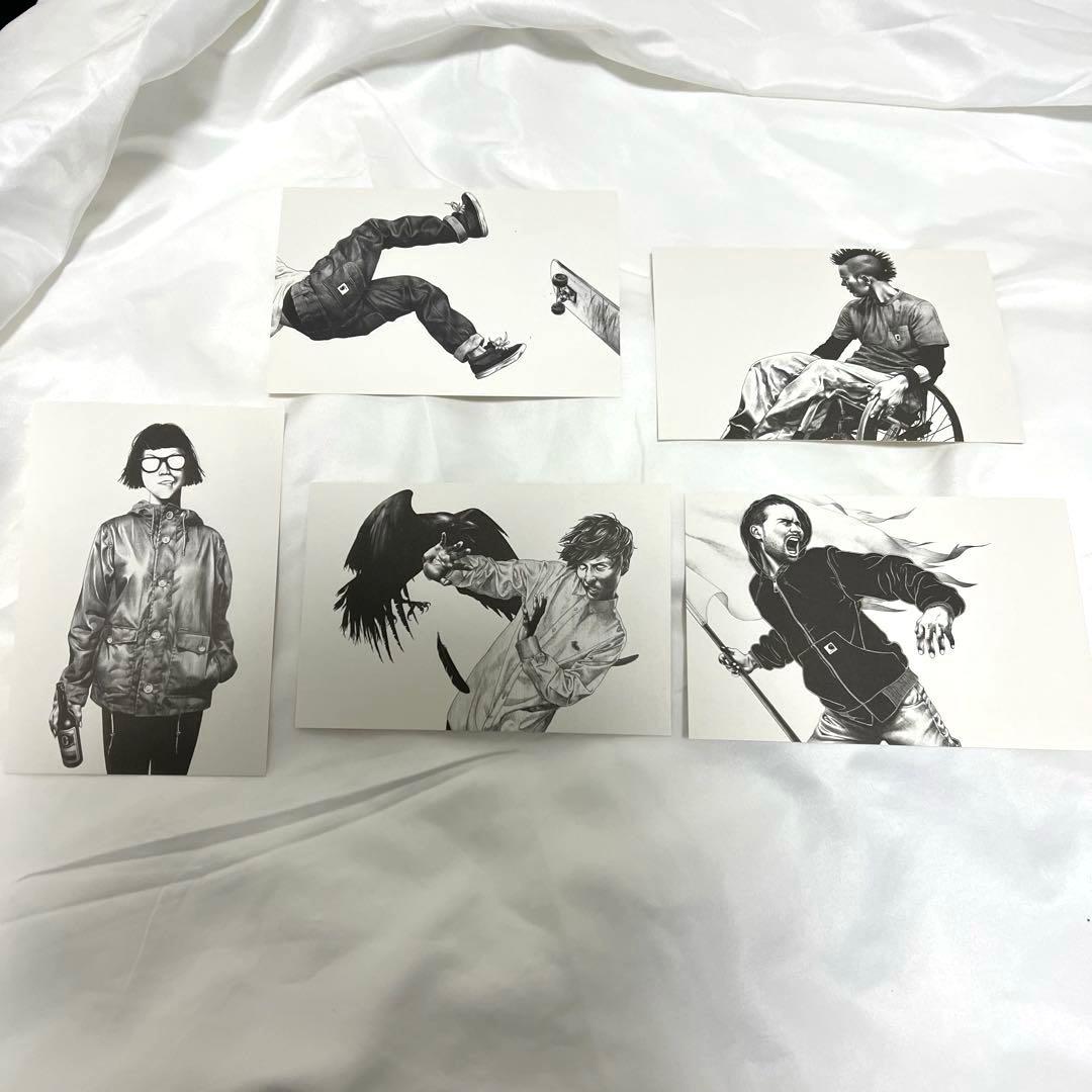 carhartt × SHOHEI 大友昇平 ポストカード 10枚セット　希少品 carhartt × SHOHEI OTOMO 大友昇平 ポストカード 3枚セット 希少品