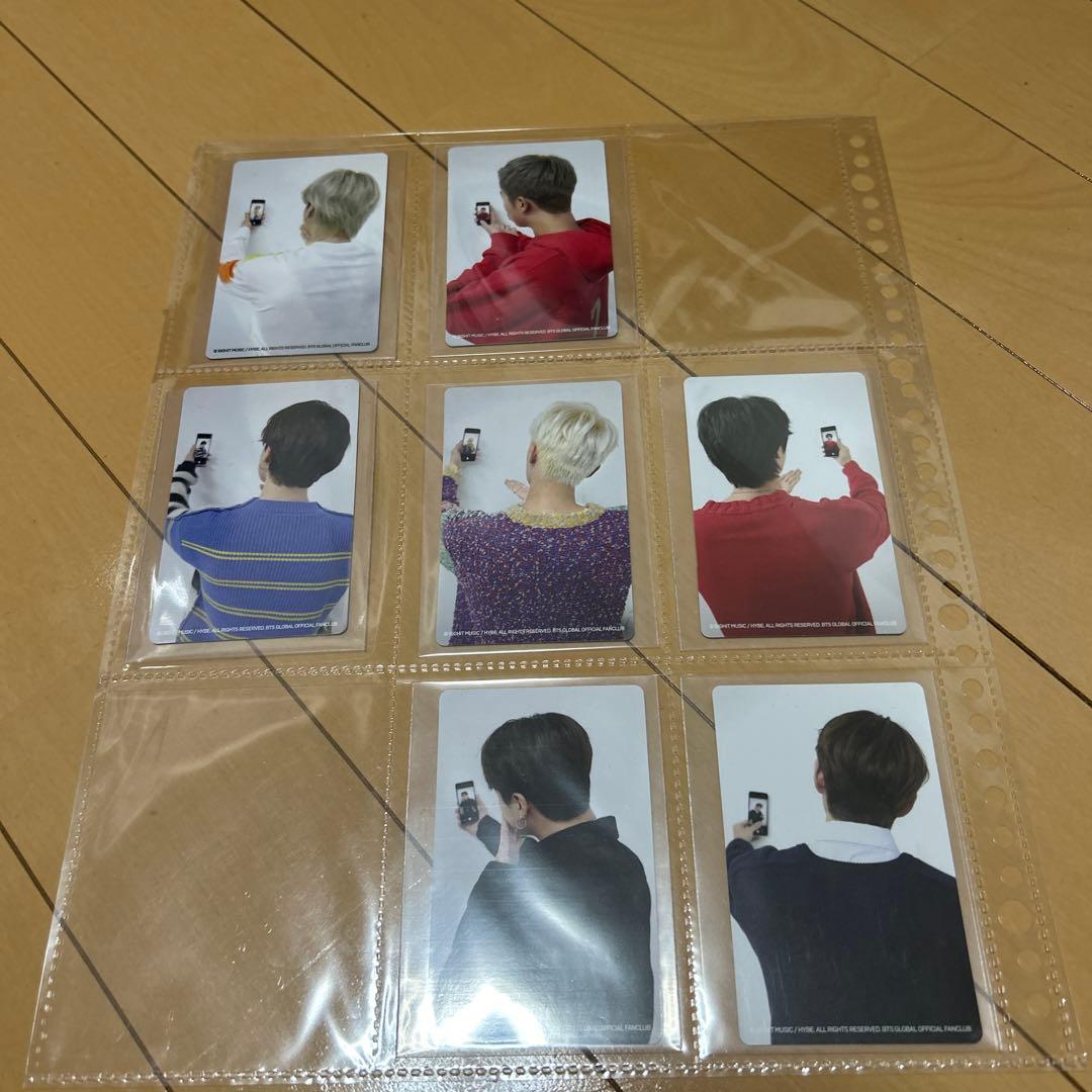 値下げ可】おまけ付きBTS JPFC FCモバイル W会員限定 継続特典 トレカ