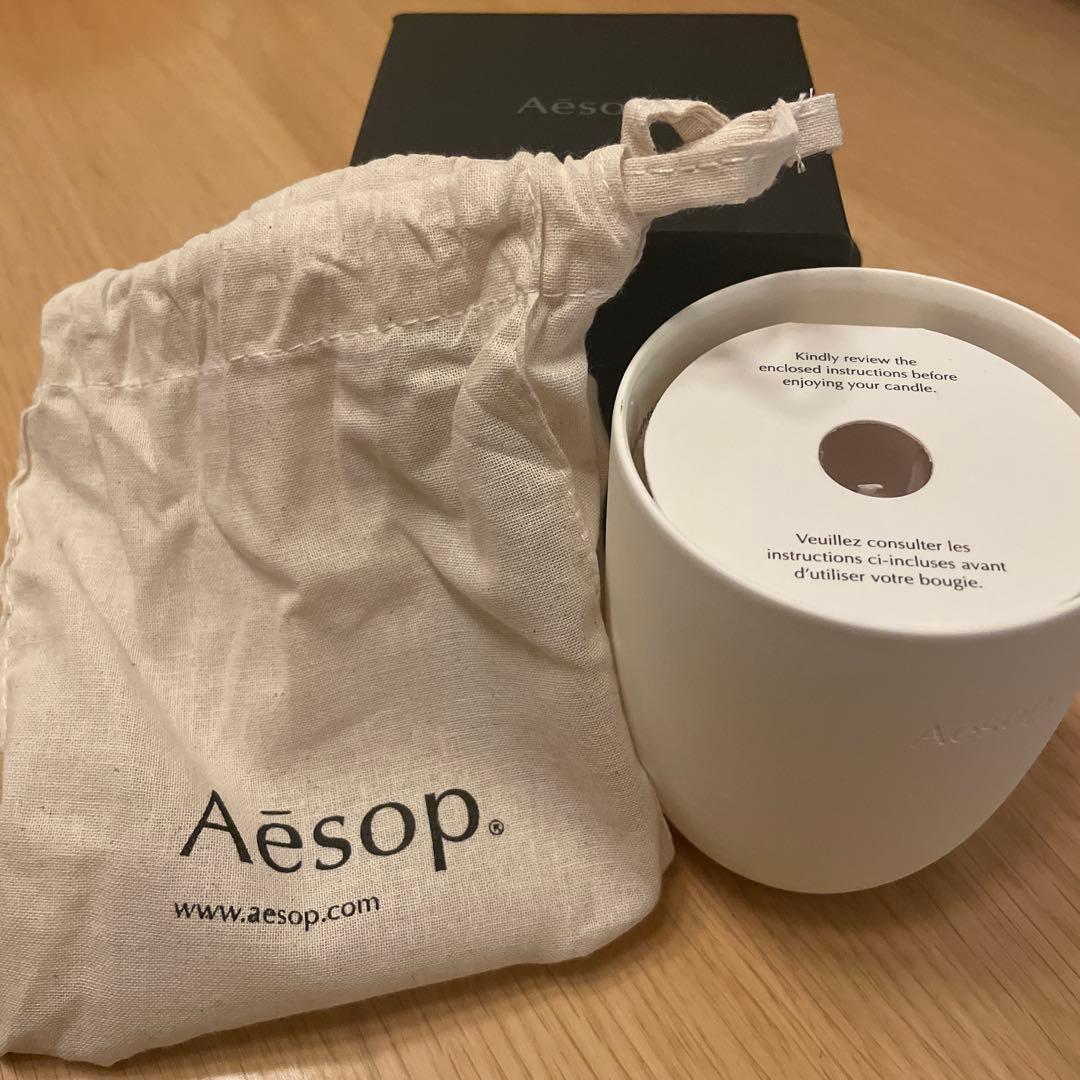 未使用品 Aesop アグラオニケ アロマティックキャンドル Aesop アグラオニケ アロマティックキャンドル300g - メルカリ