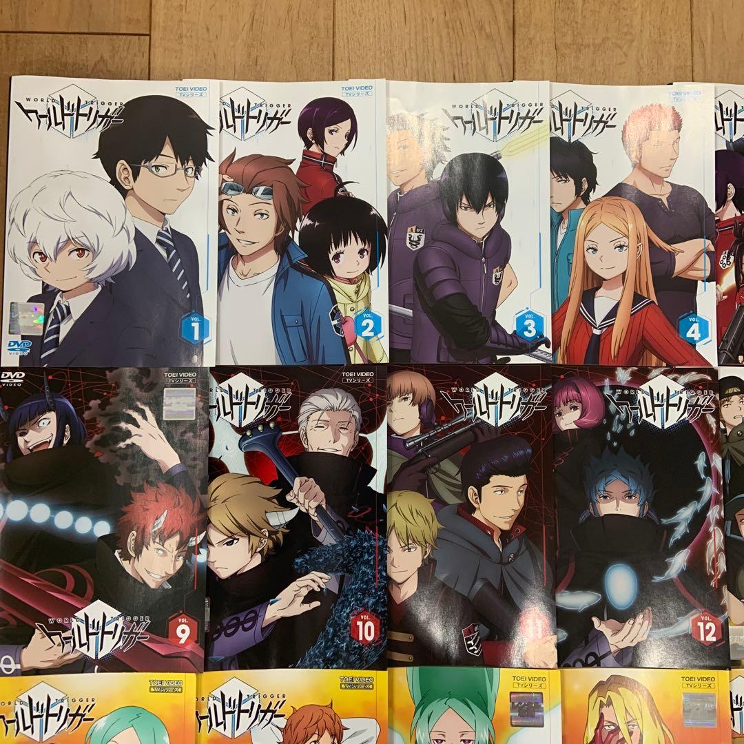 ワールドトリガー 2nd/3rd【2期+3期】DVD 全8巻