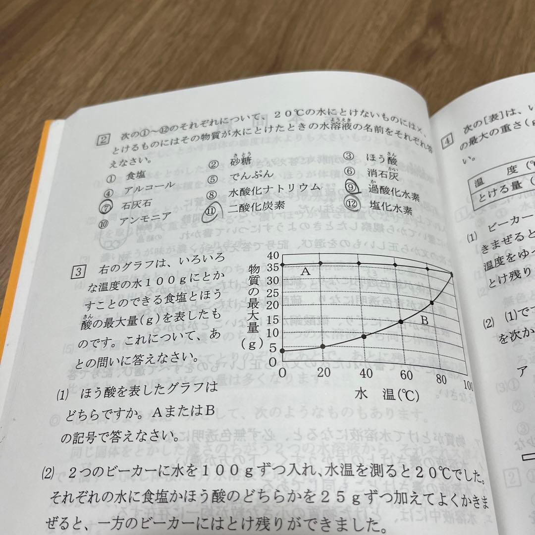 浜学園 小5 春期講習 テキスト 教科書 4教科 国語・算数・理科・社会