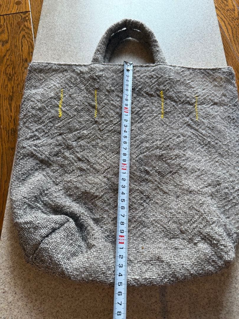 未使用クウプノオト手織りバッグ - メルカリ