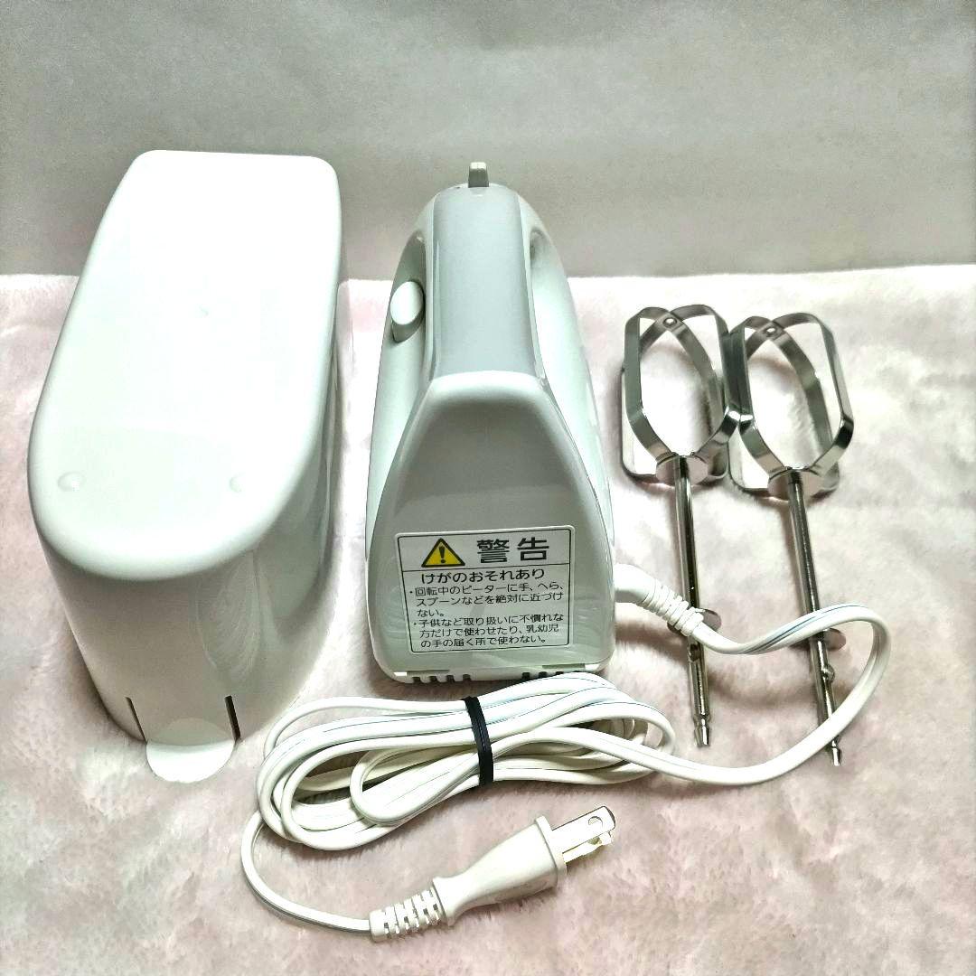 【美品】Panasonic ハンドミキサー MK-H4-W ホワイト Amazon.co.jp: パナソニック ハンドミキサー 泡立て器 速度3段切り替え