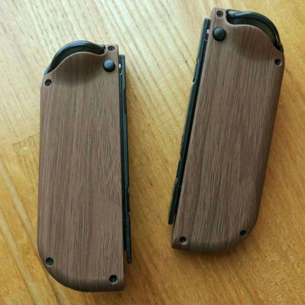 純正品】 ジョイコン カスタム 木目柄 木目調 Joy-Con Switch - メルカリ