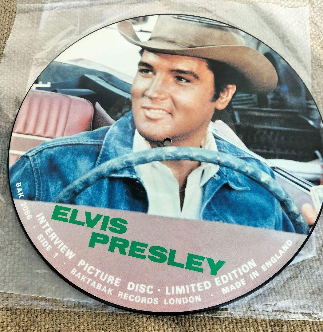 エルビス プレスリー ピクチャーディスク レコード LP 記念切手 - メルカリ