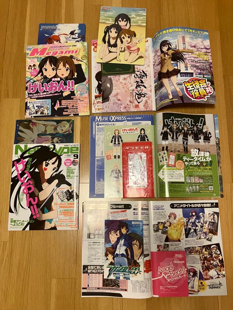けいおん メガミマガジン アニメージュ アニメディア 娘TYPE Newtype