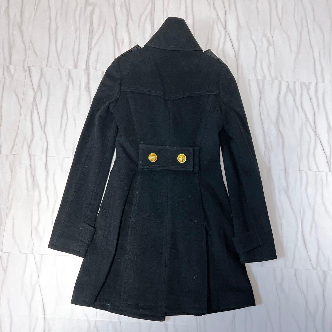 《希少》SLY ベビドンコート 安室奈美恵 ロングコート ミドル丈 黒 Sサイズ