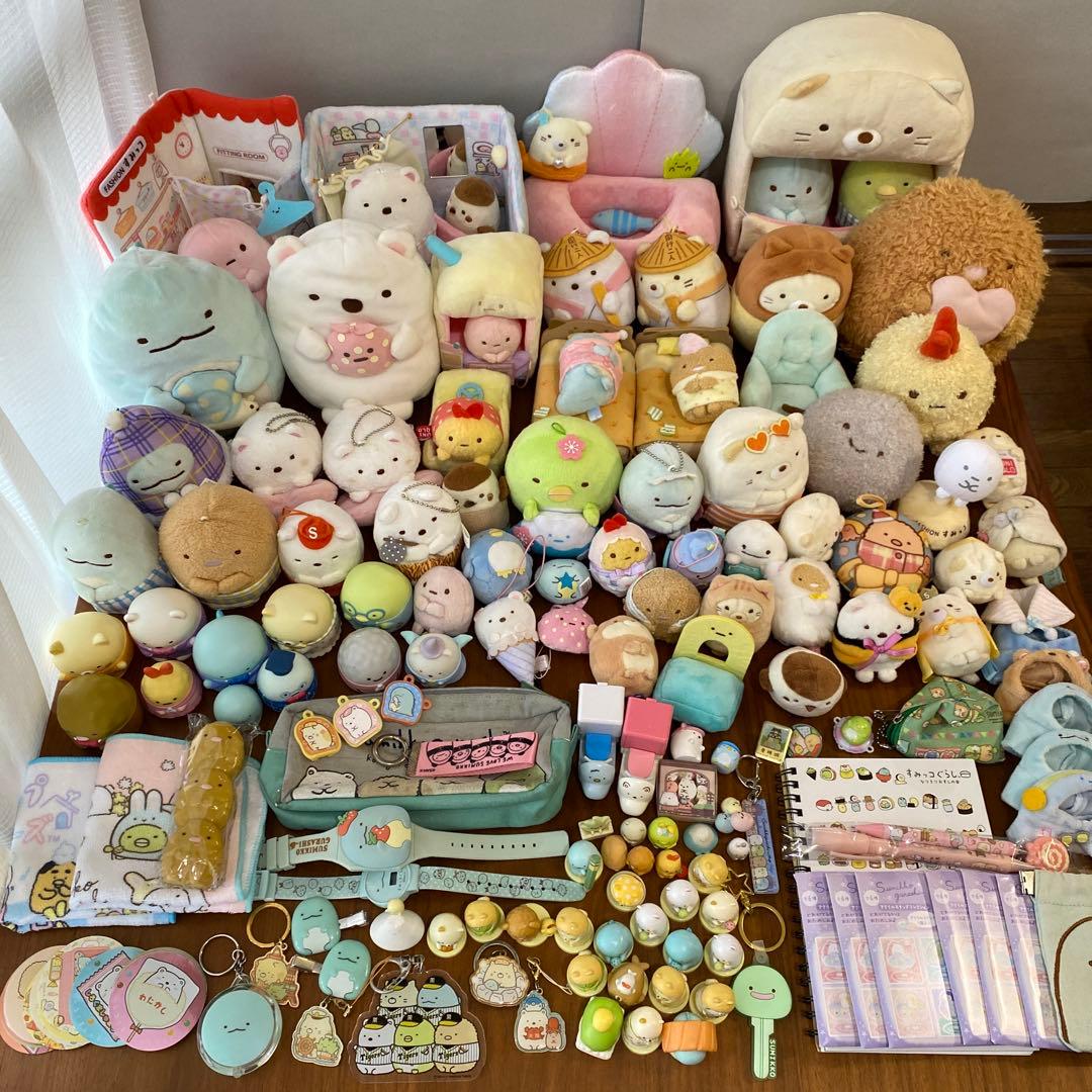 ミヤー　　すみっコぐらし　てのりぬいぐるみ　まとめ売り　150点以上 Amazon.co.jp: 【セット商品(set0138)】【すみっコぐらし】てのり