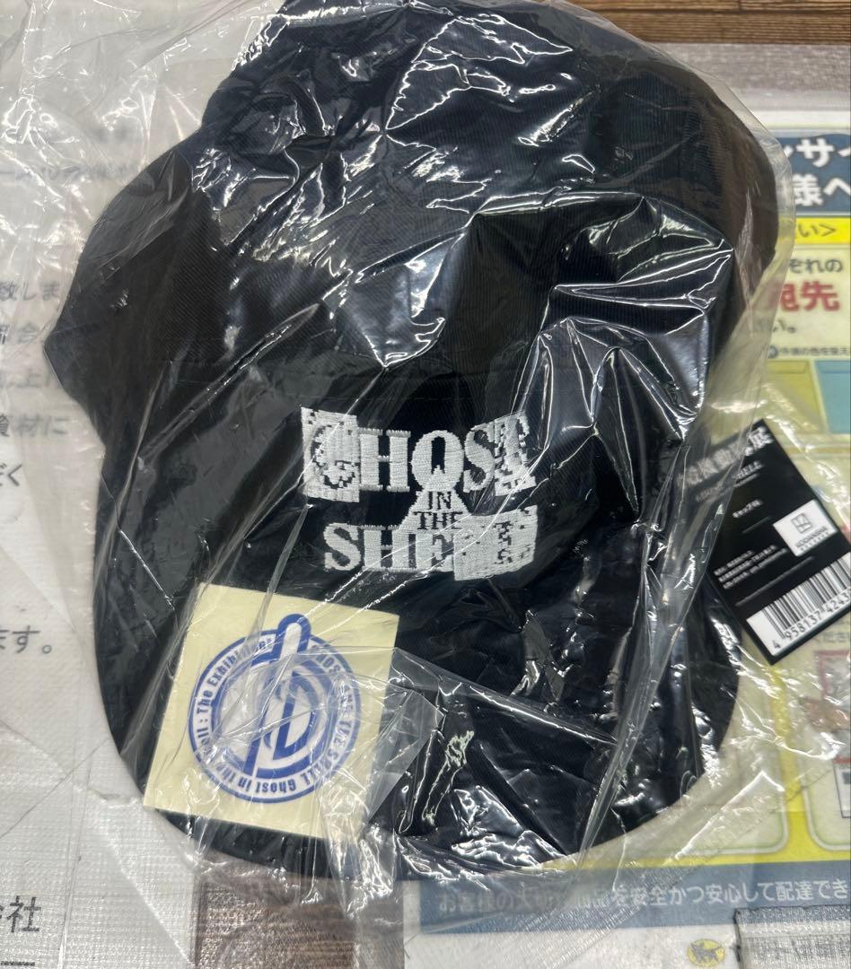 攻殻機動隊展 限定 キャップ Ghost inthe shell 帽子 ◤◢◤ 『攻殻機動隊展 Ghost and the Shell』◢◤◢ 🌐展覧会記念