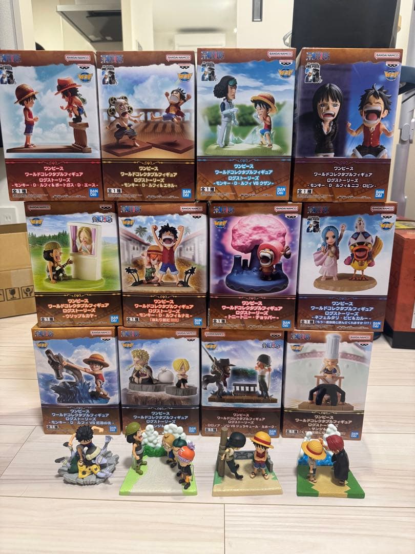 ワンピース ワールドコレクタブルフィギュア ログストーリーズ セット