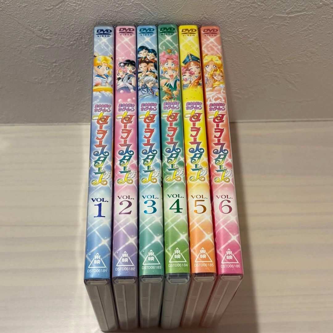 美少女戦士セーラームーンDVD 全6巻セット 美少女戦士セーラームーン セーラースターズ DVD 全6巻 全巻セット