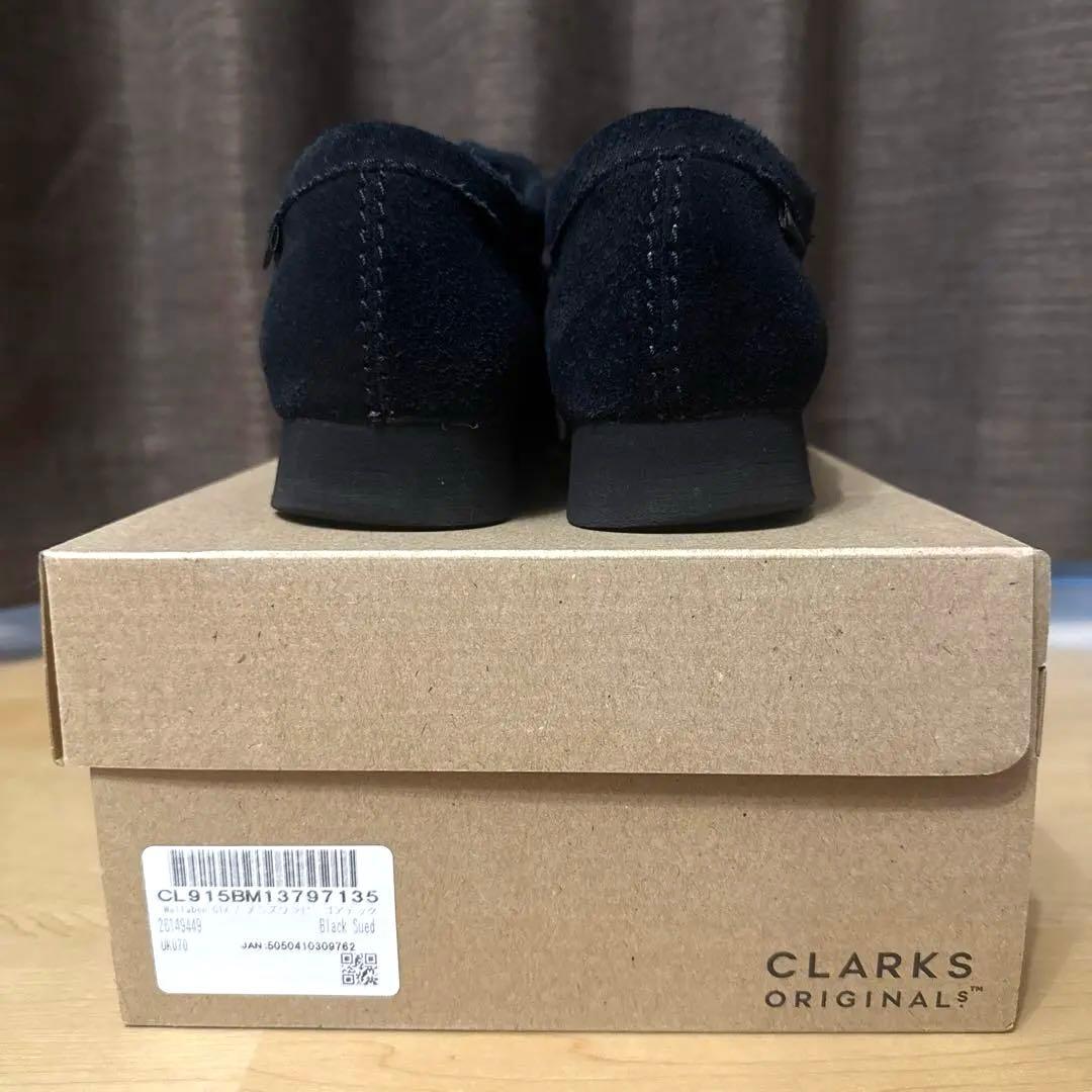 箱付き　CLARKS Wallabee GTX 25.5cm