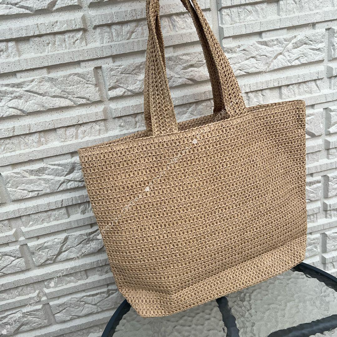 ディオール ノベルティ ストロー トートバッグ - メルカリ