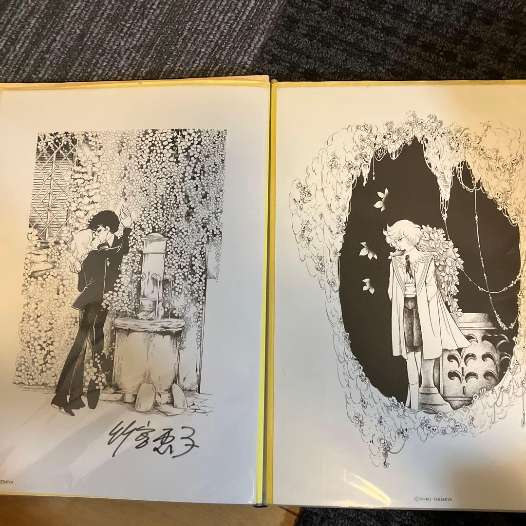 竹宮惠子 森川久美 木原敏江 山岸凉子 B4サイズ イラスト