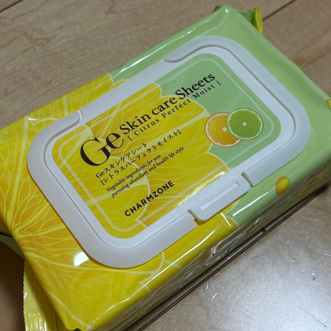Geスキンケアシート シトラスパーフェクトモイスト 60枚x1パック