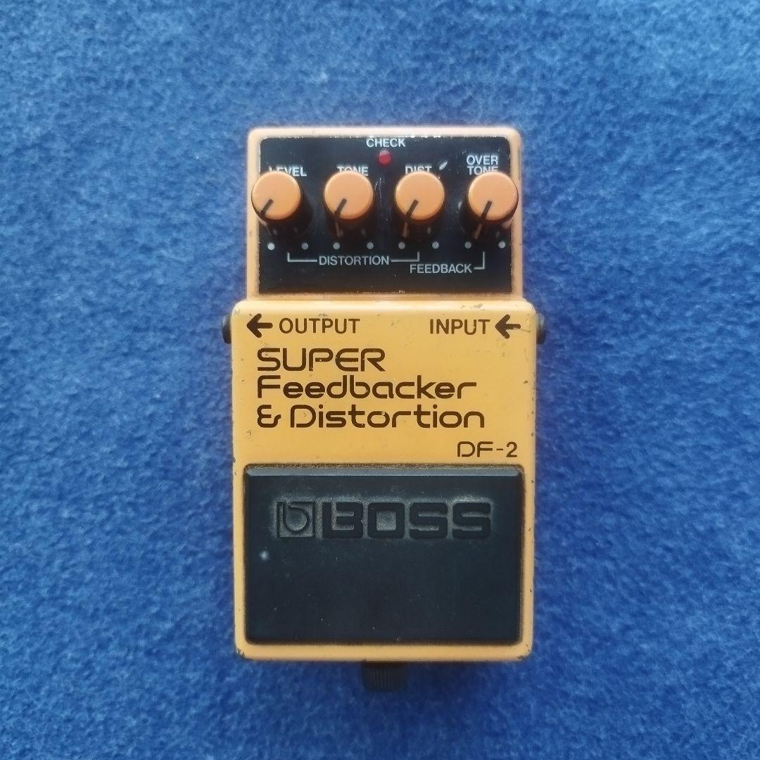 ギター BOSS DF-2 SUPER FEEDBACKER & DISTORTION df-2-super-distortion-