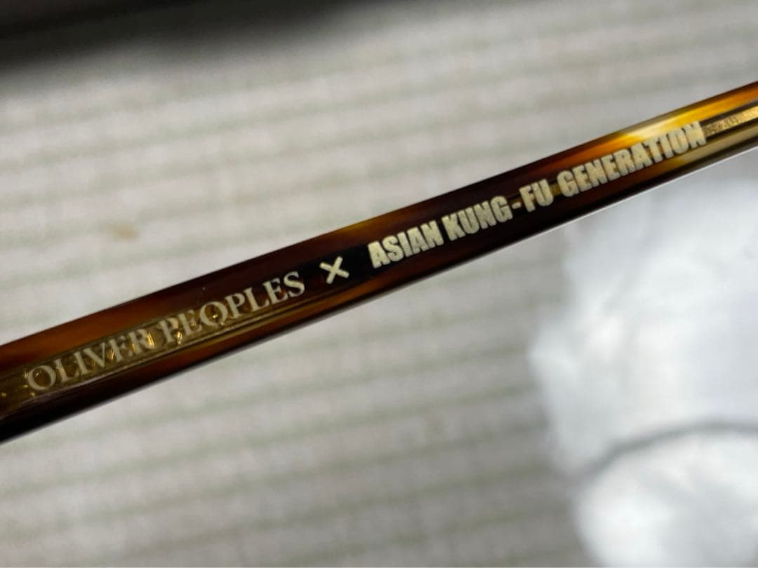 OLIVER PEOPLES × アジカン ゴッチ コラボ眼鏡 - メルカリ