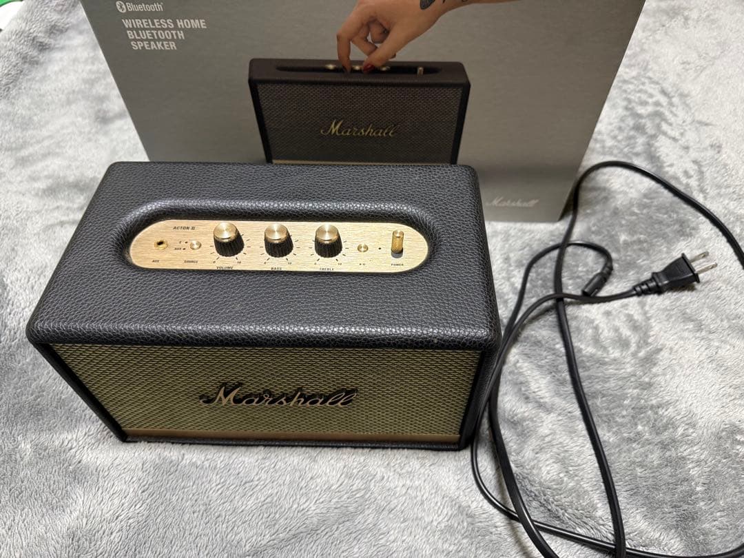 Marshall acton Ⅱ Boxă audio cu Bluetooth Marshall Acton II, alb | Bonami