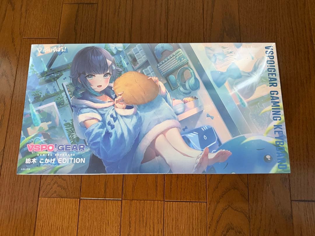 ぶいすぽ　ゲーミングキーボード　紡木こかげedition ぶいすぽっ！初の公式ブランド「VSPO! GEAR」から、本格的なゲーミング