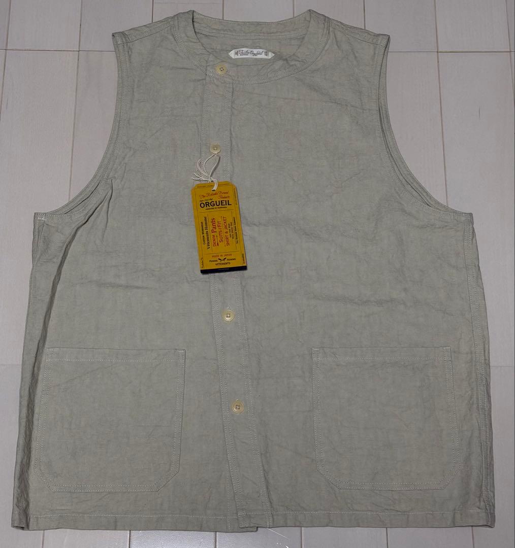 ORGUEILシャツ/ベスト ベージュ 42 未使用 2026年最新】ORGUEIL オルゲイユ ベストの人気アイテム - メルカリ