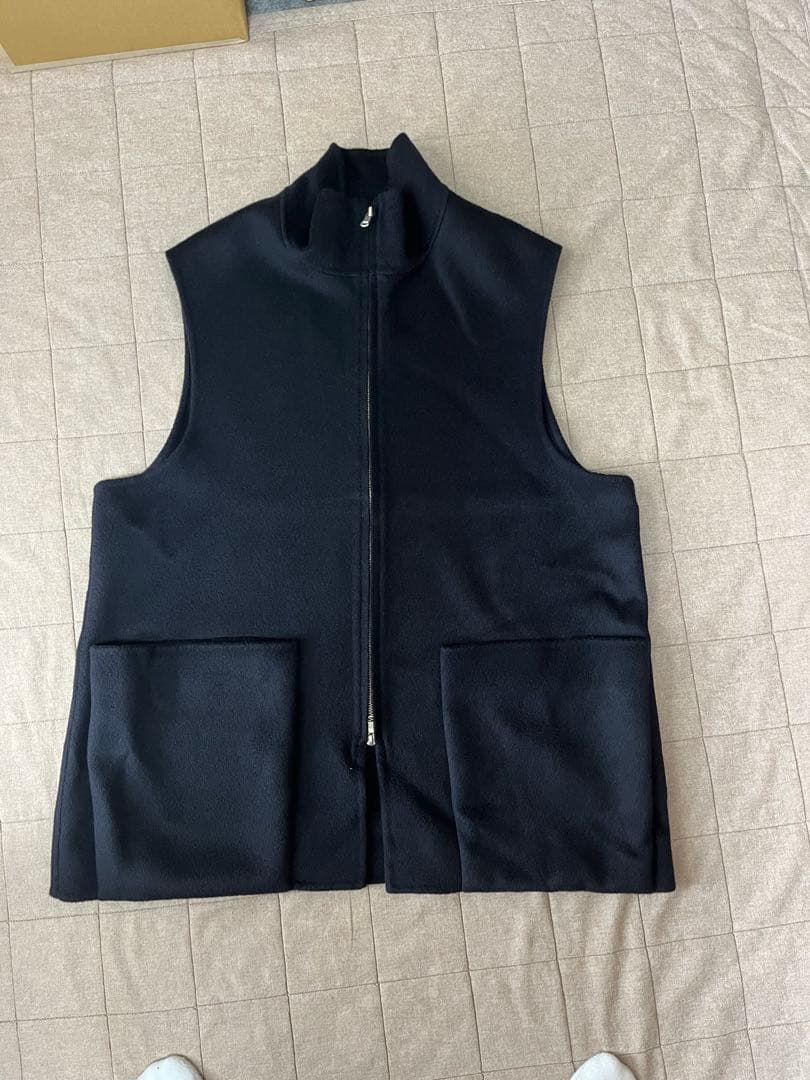 トップス maatee&sons \"\" CASHMERE WFACE VEST MAATEE&SONS】W-FACE VEST CHACOAL - THIRTY' THIRTY' STORE