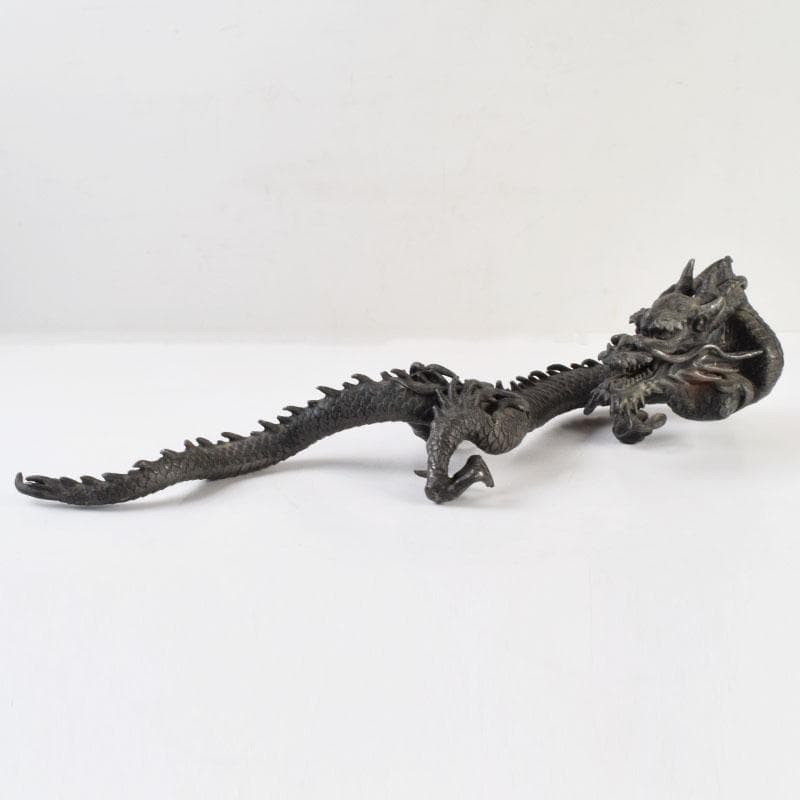 オベサス様専用 時代金工 古銅鍍金 龍 置物 重さ約4kg D R9340H - メルカリ