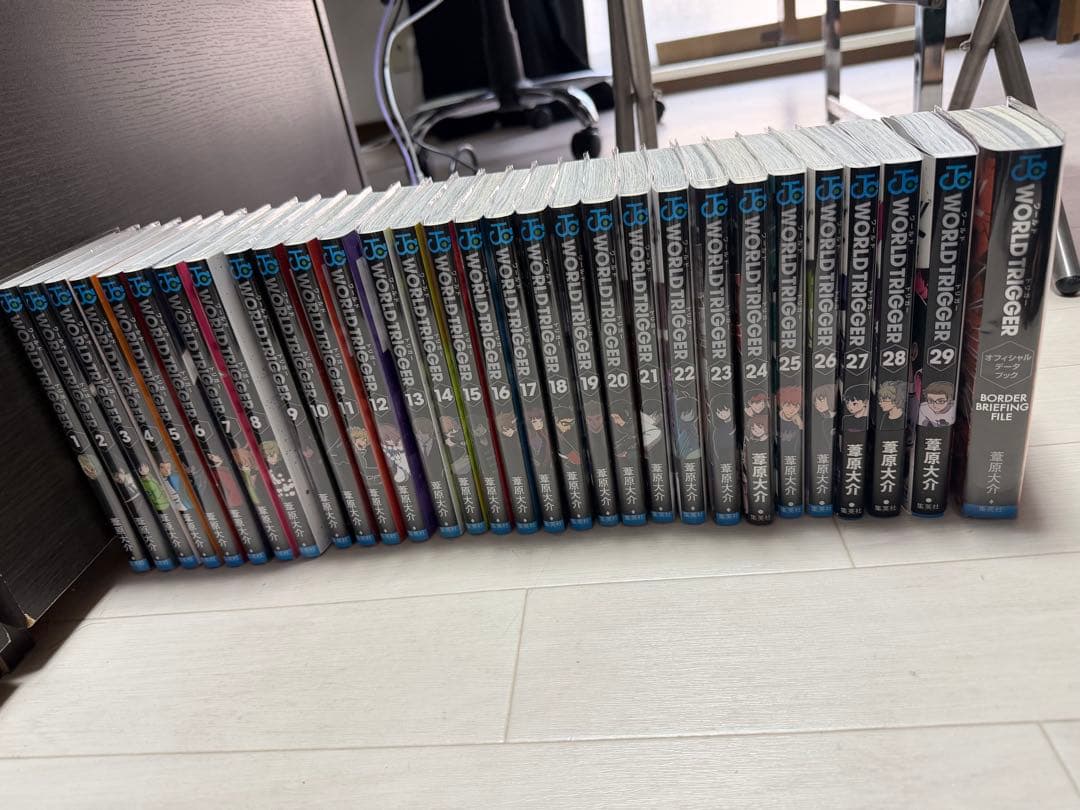 ワールドトリガー 全巻+データブック セット - メルカリ