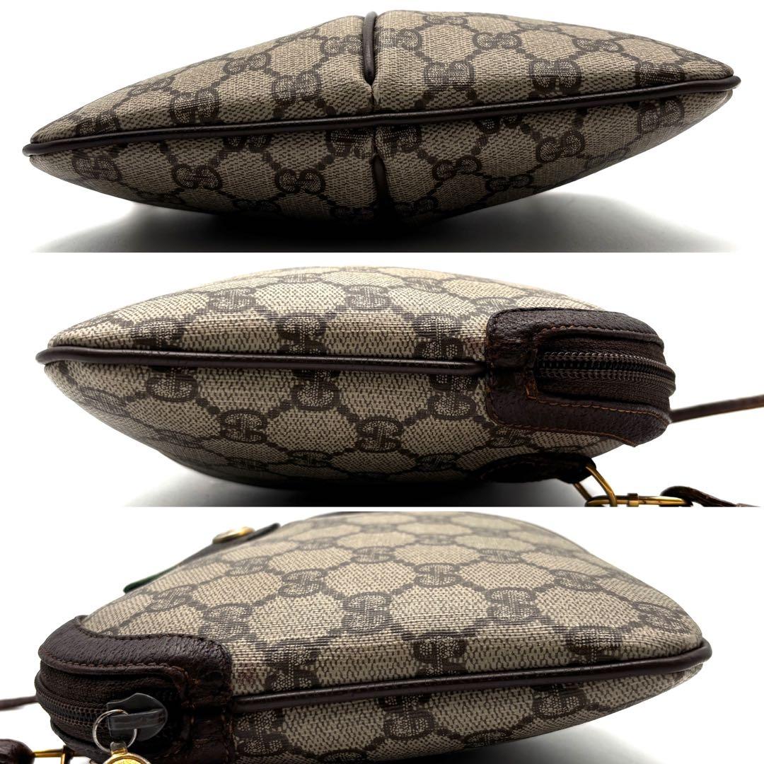 美品・廃盤 グッチ ショルダーバッグ GGスプリーム シェリーライン GG