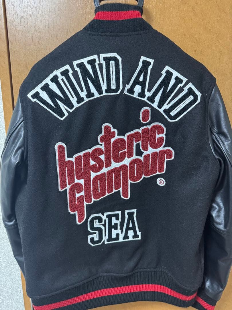 hysteric Glamour WIND AND SEAスタジャン 関税負担なし☆Hysteric Glamour Wind And Sea☆話題コラボ (WIND AND