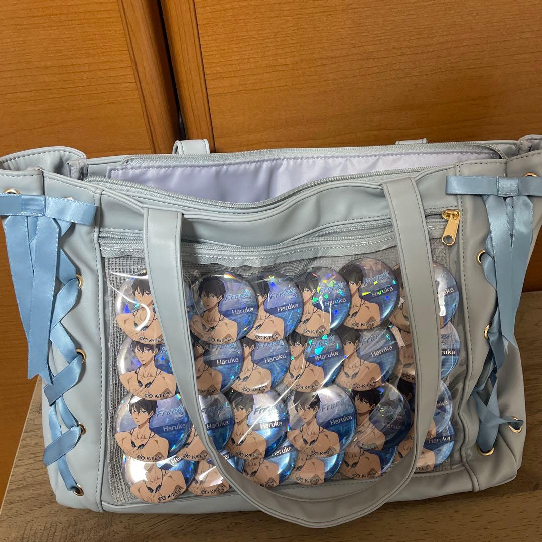 痛バック 痛バ 七瀬遙 フリー Free！ 缶バッジ - メルカリ