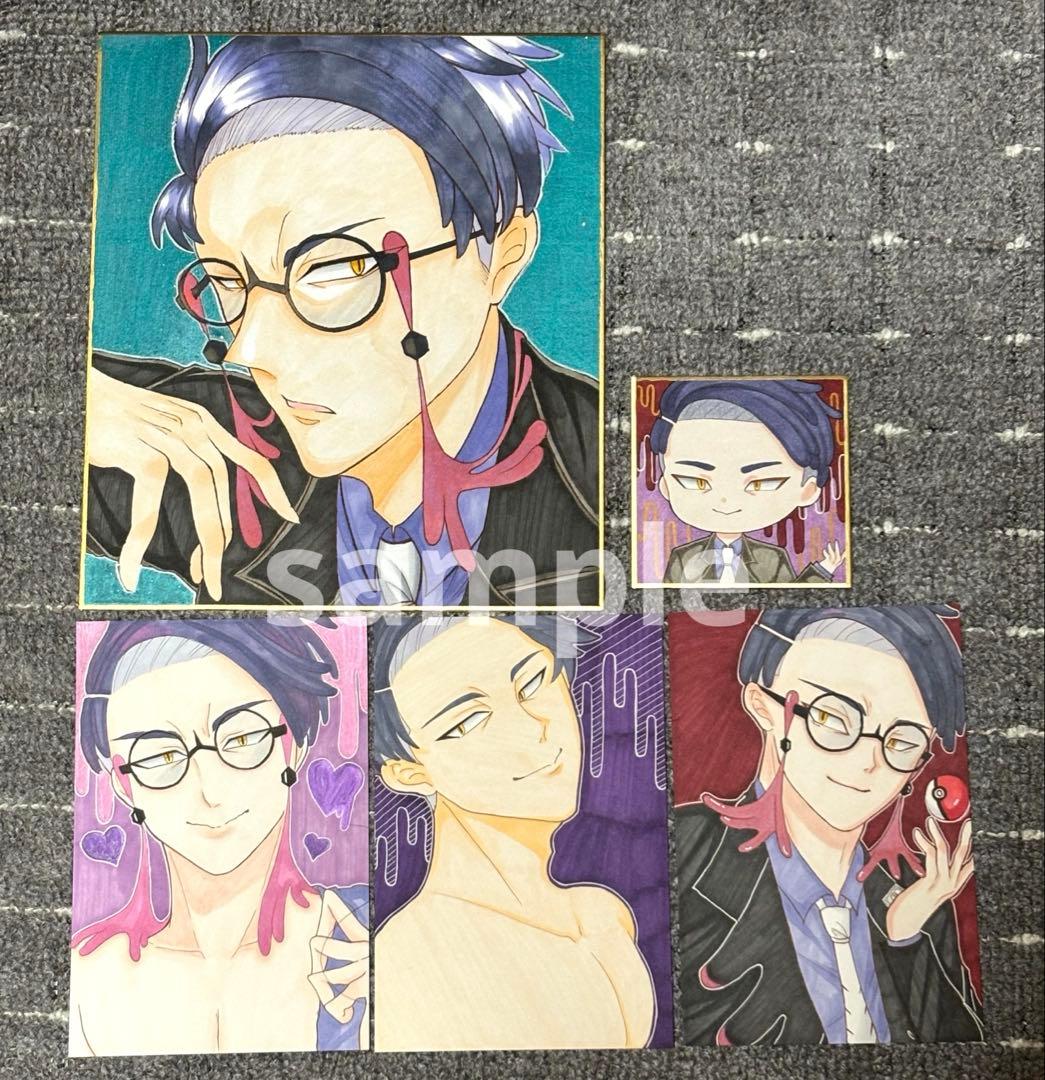 手描きイラスト ファンアート ポケモンZA カラスバ まとめ売り - メルカリ