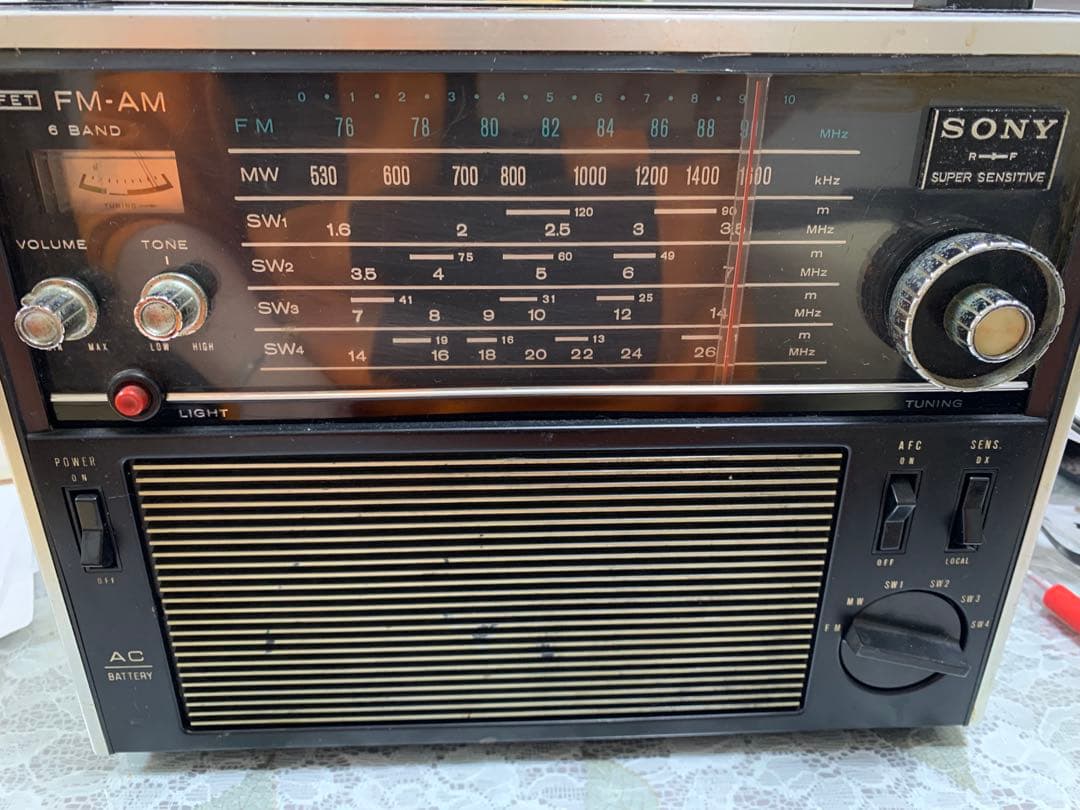 SONY TFM-2000F ワイドFM （通電のみ確認） SONY TFM-2000F ワイドFM （通電のみ確認） SONY TFM-2000F ワイドFM