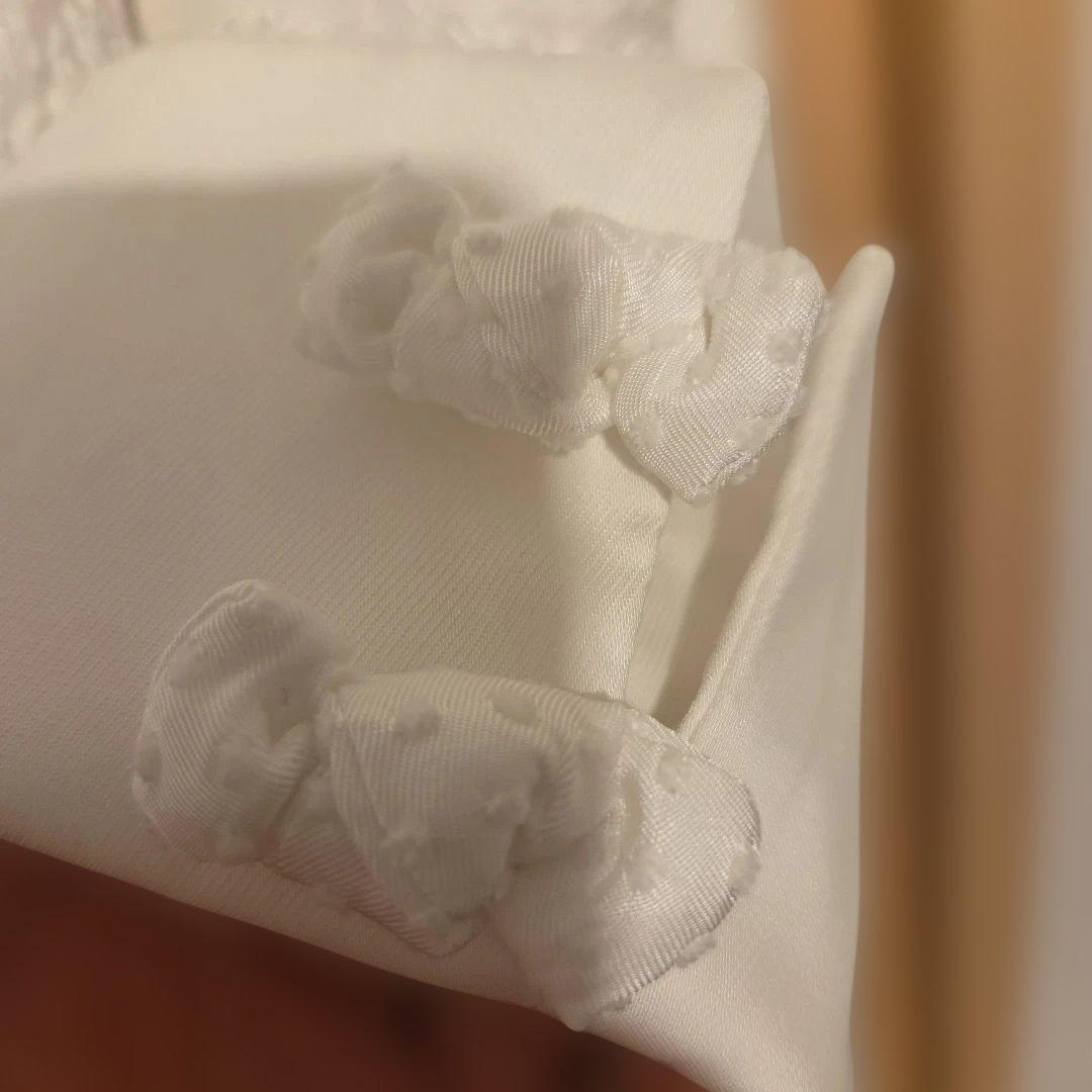 yori shirocon タキシードリボンブラウス シロコン machatt - メルカリ