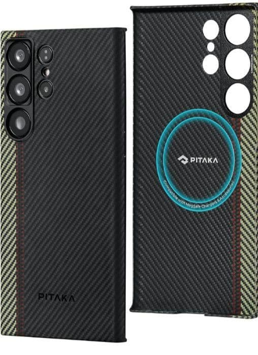 ［PITAKA」Galaxy S23 Ultra ケース アラミド繊維製 ヨドバシ.com - PITAKA アラミド繊維 Galaxy S23 Ultra用 ケース MagEZ