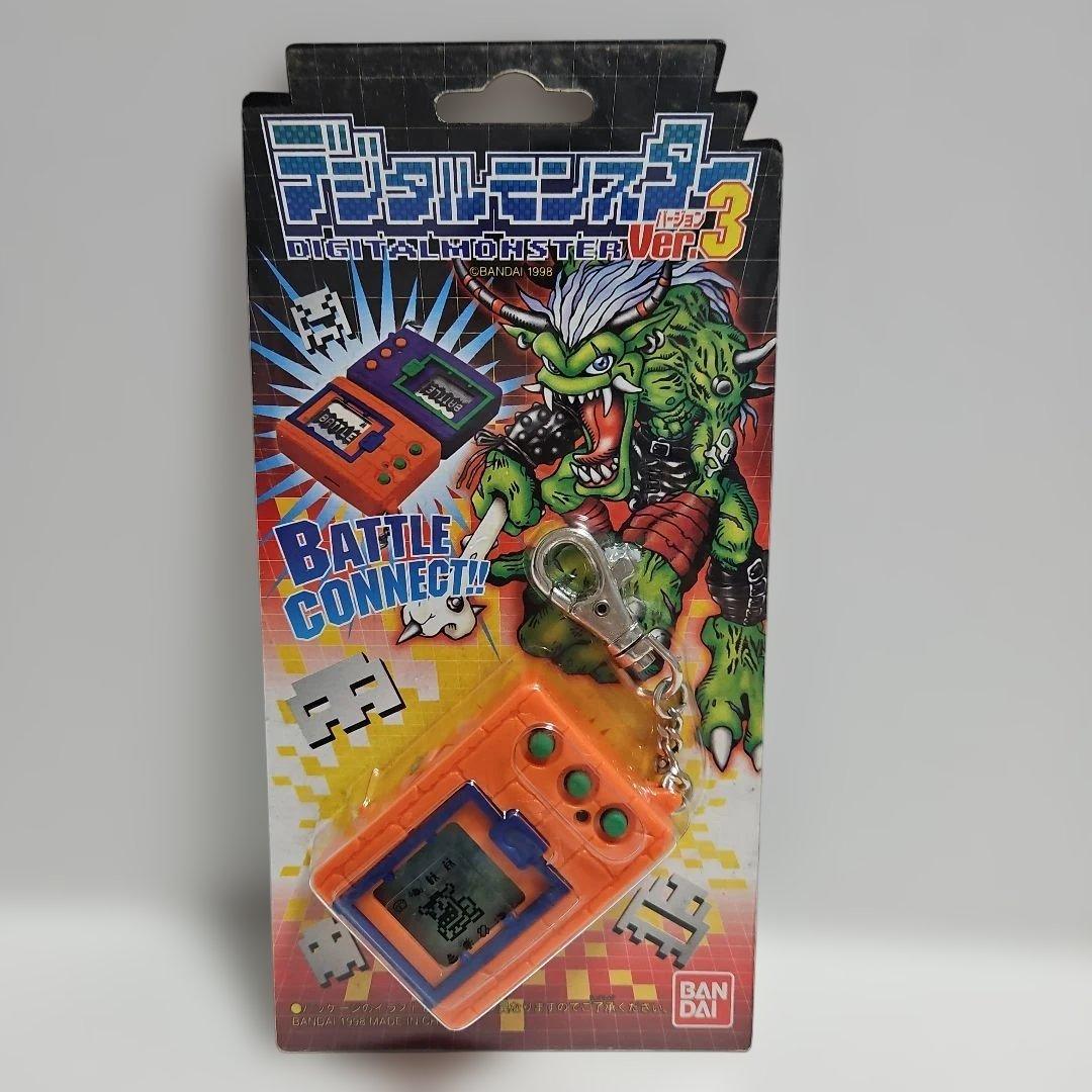 デジタルモンスター　Ver.3 オレンジ Amazon | 中古 当時物 携帯ゲーム デジモン デジタルモンスター Ver.3