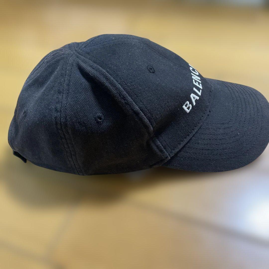 BALENCIAGA キャップ 黒 58cm Lサイズ イタリア製 - メルカリ