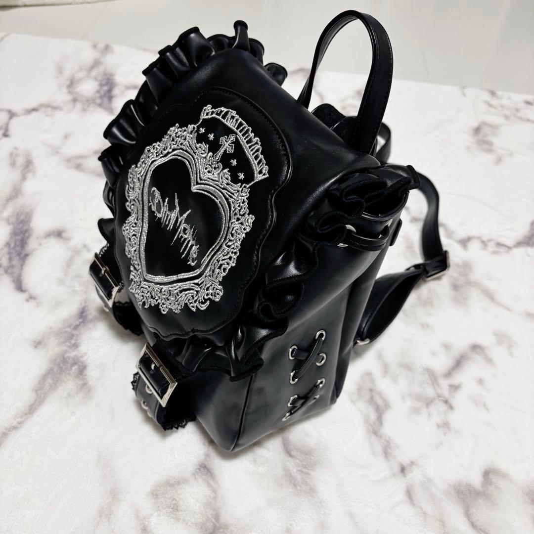 DimMoire HeartCore フリルミニリュック Black - メルカリ