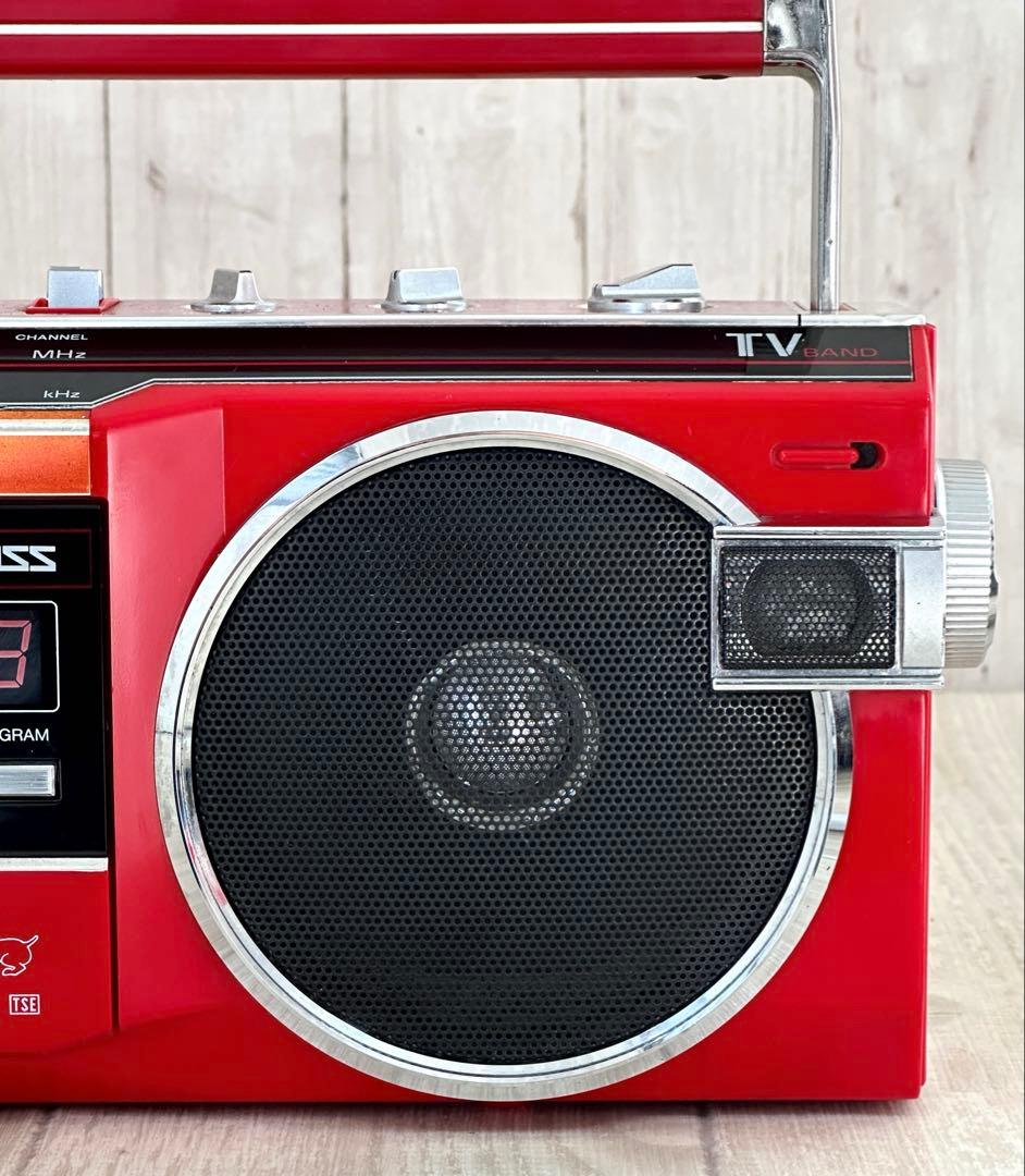 動作品】ラジカセ SANYO MR-U4SS 当時物ラジオFM/AM - メルカリ