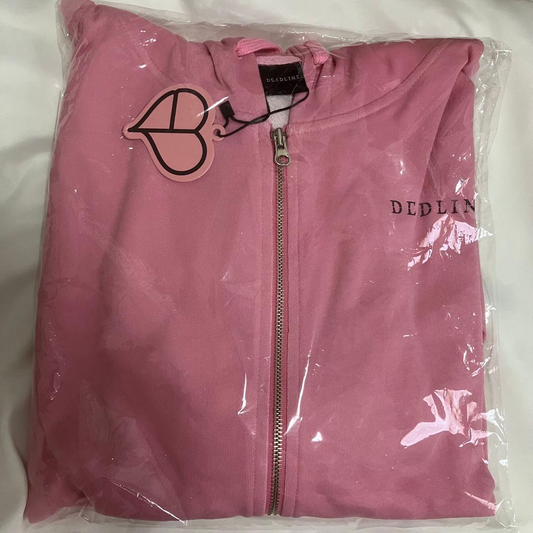 BLACKPINK DEADLINE HOODIE パーカー Mサイズ ピンク - メルカリ