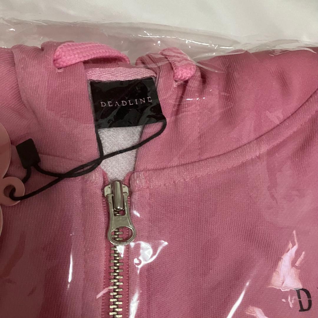 BLACKPINK DEADLINE HOODIE パーカー Mサイズ ピンク - メルカリ
