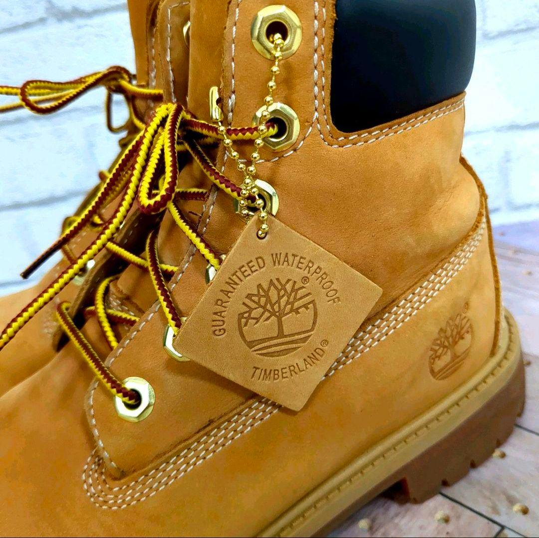 極美品 Timberland ティンバーランド イエローブーツ プレミアム